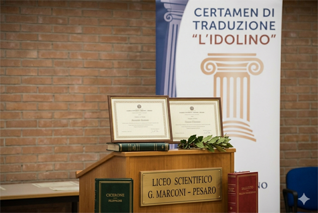 Certamen "L'Idolino": menzione di merito per due studenti del nostro Liceo